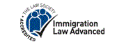 The Law Society Immigration Law Advanced logo links to website