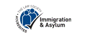 The Law Society Immigration & Asylum Law logo links to website